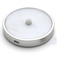 Επαναφορτιζόμενο LED Ντουλάπας 1W 50lm με Ανιχνευτή Κίνησης 4-100